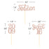 24 Pcs Sweet 16 Rose Gold Glitter Birthday Cupcake Toppers for 16th Birthday Celebrating Party Decorations (Rose gold)...