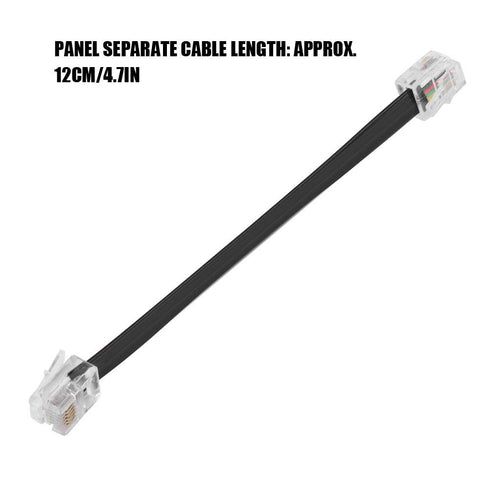 Two Way Radio 6 Pin Short Panels Separate Cable, Extension Line for FT-7800 FT-8800 Walkie Talkie...