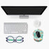 Ergonomic Design Mouse Pad with Wrist Rest Support, Cute Wrist Mouse Pad, Non-Slip PU Base Mouse Mat, Pain Relief Mousepad for Gaming & Working (W...