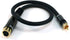 Monoprice XLR Female to RCA Male Cable - 1.5 Feet - Black, 16AWG, Gold Plated - Premier Series, 1.5ft...