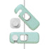 5Pcs Kids Security Refrigerator Locks.Protective Self Adhesive Latches.Pinch Proof Lock for Toddlers and Children.Ideal for Refrigerators,Cabinets...