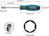 Utoolmart Socket Wrench Screwdriver, 5.5mm Non-Magnetic Tip Hex Nut Driver, Socket Driver Hex Nut Key Wrench Screwdriver, with 75mm Cr-V Steel Rou...