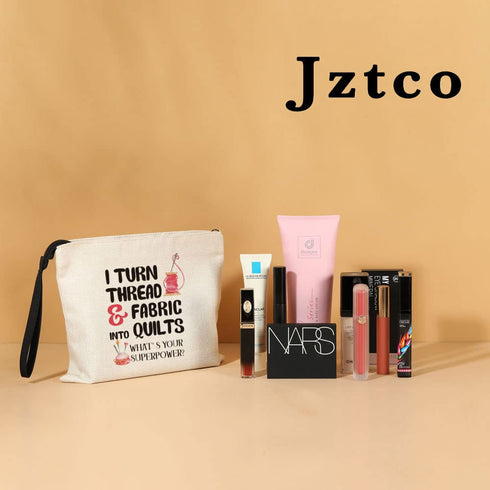 Makeup Bag Sewing Gifts for Quilters Sewing Gifts for Sewing Lovers Quilting Gifts for Women Mom Aunt Sister Grandma Quilters for Birthday Christm...