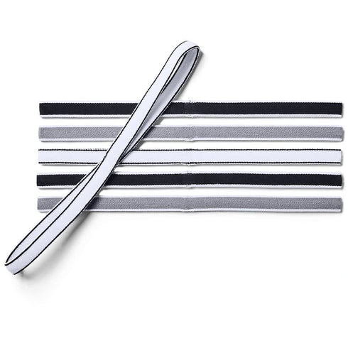 Under Armour Women's Mini Headbands 6-Pack , Black (005)/White , One Size Fits All...