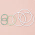 Craftelier - Set of 6 Metal Binding Rings for Scrapbooking, Card Making and other Craft Projects | Rings for Photo Albums, Notebooks or Diaries | ...