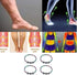 Black Obsidian Anklets for Women,2PCS Anti Swelling Anklet Slim Hematite Anklet Anti-Anxiety Yoga Beads Bracelet...