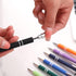 Ballpoint Pen with Stylus Tip, Soft Touch Click Pen, 2 in 1 Metal Pens, Medium Point(Black refills - 20 pcs)…......