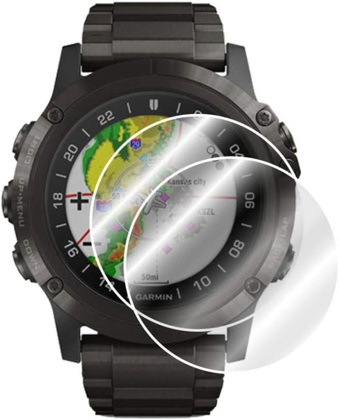 IPG for GARMIN D2 Delta PX Smartwatch Hydrogel Screen Protector (2 Units) Invisible HD Clear Film Anti Scratch Guard-Smooth/Self-Healing/Bubble Fr...