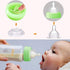 Matyz 4-Pack Breastmilk Storage Bottles with Lids (Green, 8oz Each) - Wide Mouth Breastmilk Collection Storage Bottle - Leakproof Breast Pump Bott...