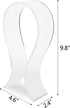 AmoVee® Acrylic Headphone Stand Display Headphone Holder Headphone Hanger Headset Hanger Support - Suitable for All Headphone Sizes - (Transparent...