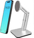 Magnetic Phone Stand for Desk, Heightened Adjustable Foldable, Compatible with iPhone 15/14/ 13/12 All Series/Mag-Safe Case (Silver)......