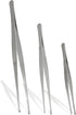 3Pcs Stainless Steel Tweezer Set (8" 10" 12"), Long Tweezers with Precision Serrated Straight Tips, Non-slip Multitool Tweezer for Cooking, Repair...