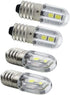 E10 Led Bulb 6vdc/ac 1w Super Bright 100Lumens Indicator Light Warm White Color,Pack of 10...