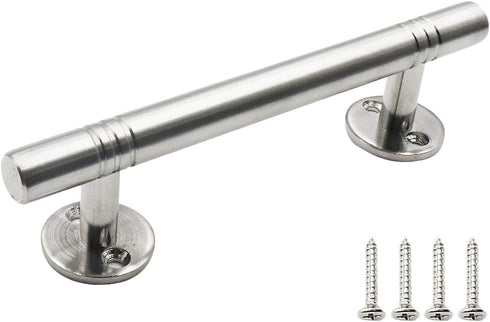 Sliding Barn Door Handle Stainless Steel Heavy Duty Solid Pull Handle - 4"/102mm Hole to Hole Distance...