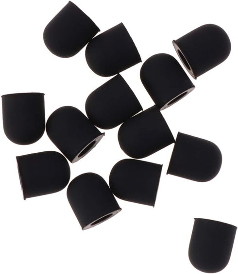 Hemobllo 15pcs Stylus Pen Tip Replacement Rubber Tips for Stylus Touch Pen Touchscreen Pen (Outer Diameter 6mm, Inner Diameter 3.6mm)...