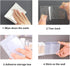 4PCS medium Wall Mount Storage Box, 4 Compartment Transparent Plastic Makeup Brush Lipstick Holder Self-Adhesive Pen Holder Makeup...