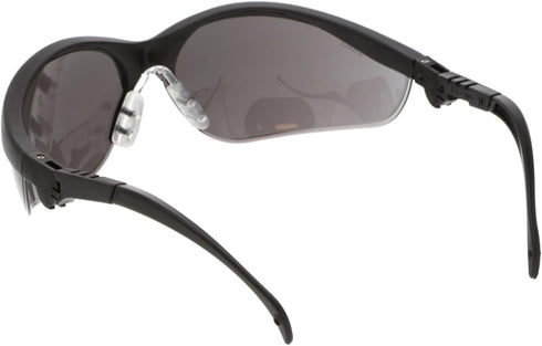 MCR Safety Glasses KD312 Gray lenses with UV Protection and Scratch Resistant Coating, 1 Pair...