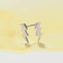 Boma Jewelry Sterling Silver Lightning Bolt Stud Earrings...