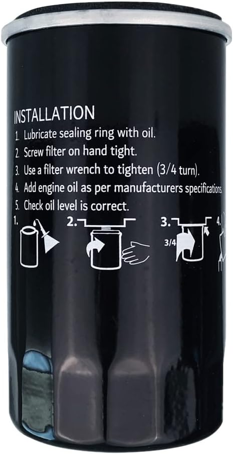 Oil Filter 122-0836 Fit For RV QG 5500/7000 Series HGJAC HGJAB HGJAA Spin-on Rep 01220836 B7238 PH10027 PH2875...