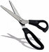 Dressmaking Sewing Craft Scissors, Professional Stainless Steel Pinking Shears Comfort Grip, Serrated & Scalloped Blades Cut Tailor Decorative Too...
