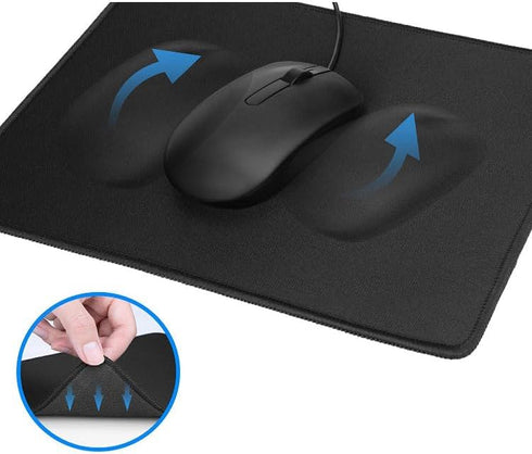 Mouse Pad Non-Slip Rubber Base Computer Mousepad, Arctic Iceland Sunset Customized Square Mouse Pads for Laptop Office Home & Gaming, Superb Track...