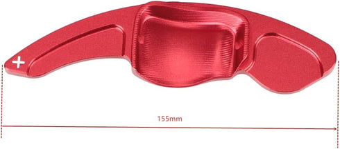 Steering Wheel Paddles Shifters Extensions Compatible With Volkswagen Golf 5 6 MK5/6 GTI/GTX/GT-TSI/R32/R Eos Jetta Passat CC Polo 6R Sharan Tigua...