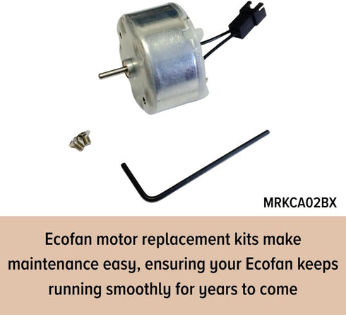 Replacement Motor Kit, MRKCA02, for Models 800CA, 815CA, 802CA, Extend The Life of Your Ecofan with Easy DIY Maintenance...