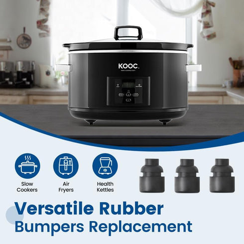KOOC Rubber Legs for KOOC Slow Cooker 5QT 7QT and 8.5 QT...