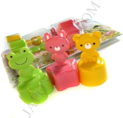 Torune TOR-P-2817 Flower, Round, Star Shaped Bread Cutter Set with Animal Press...