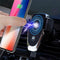 Q12 QI Car Phone Charger Holder Universal Quick Charging Ball Air Vent Wireless Navigation Stand for Samsung iPhone...