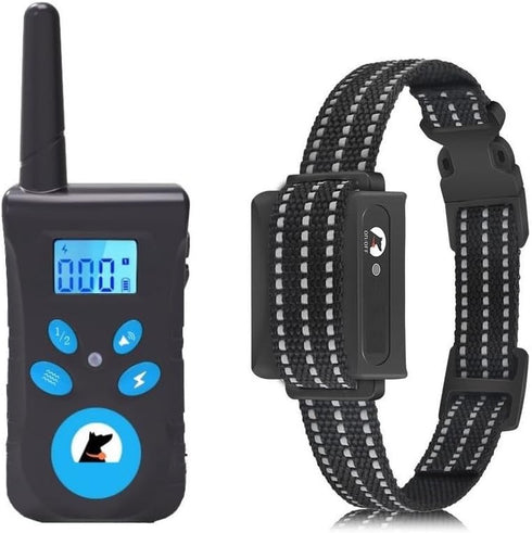 Dog Training Collar with Remote for Small Medium Large Dogs Rechargeable Waterproof Shock Collar with Beep (1-8) Safe Shock(1-99)...