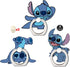 ZOSTLAND 3Pack Naughty Funny Blue Alien ET Handstand Alien Phone Ring Universal 360°Adjustable Phone Case Finger Grip Stand Holder Desk Stent Moun...