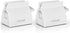 2pcs-Rolling Tube Toothpaste Squeezer Toothpaste Seat Holder Stand for Bathroom Accessories ?White?...