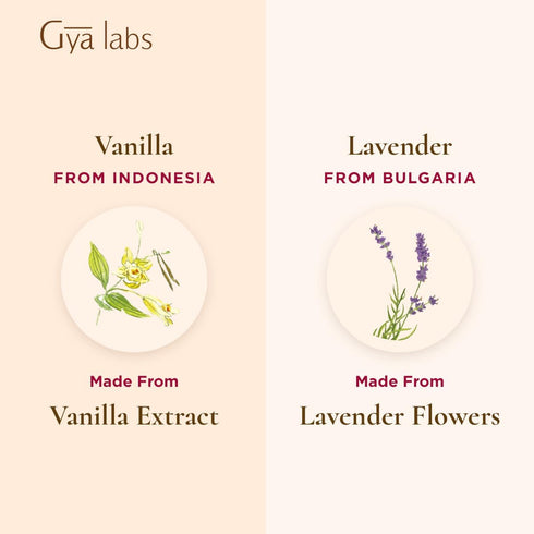 Gya Labs Vanilla & Lavender Oils (2 x 0.34 fl oz)...