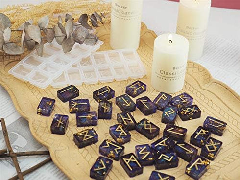 Energy Symbol Silicone Mold, Dragonfly Dice for Roleplaying Games, Dungeons & Dragons, Purple...