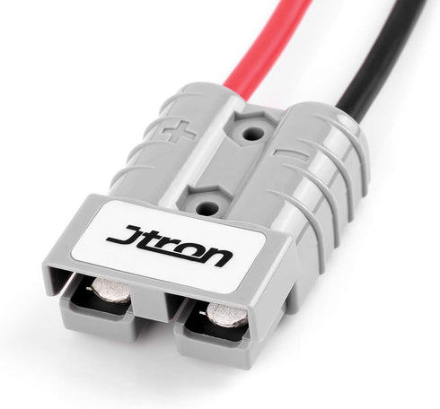 Electric Forklift Charging Plug Line High Current Connector Line Single Head Line 50A Battery Charging Line with O Ring...