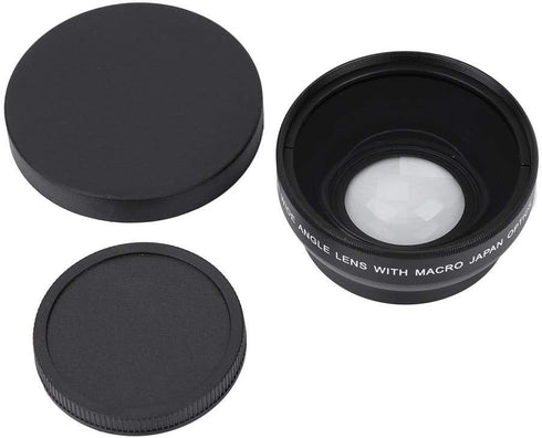 HD Wide Angle Lens with Macro Close-up Lens 0.45X Magnification High Definition Wide-Angle Lens Fits Any 49mm Diameter Lens...