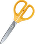 Kokuyo Saxa Scissors, Yellow, Standard Blade, Symmetrical Handle for Both Right-Hand and Left-Hand, Japan Import (HASA-280Y)...