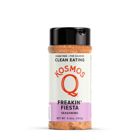Kosmos Q Freakin’ Fiesta Seasoning, Southwest All-Purpose Spice Mix for Chicken, Tacos, Rice & Veggies, Bold Flavor with Garlic, Paprika, Chili & ...