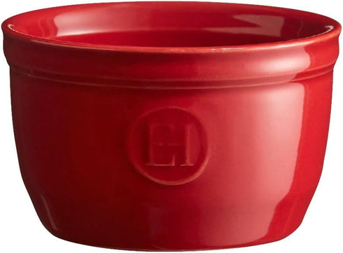 Emile Henry Made in France 5 oz Ramekin (Set of 2), 3.5" by 2", Burgundy Red...