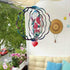 Wind Spinners Garden Decor Hummingbird Wind Spinner Outdoor Metal Hanging Mandala Decor-Wind Spinners for Yard Garden Patio Porch,Garden Wind Spin...