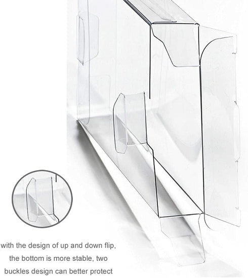 10Pcs Protector Case Clear Plastic Protective Box Sleeve Display Box for Star Wars The Force Awakens Action Figure...