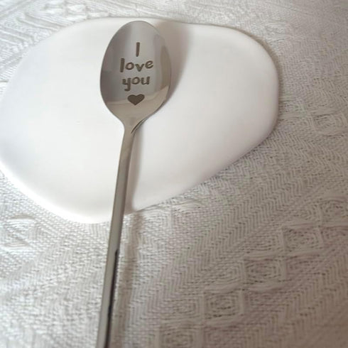 Couple Gift Spoons for Boyfriend Girlfriend I Love You Gifts Spoon for Him Her Anniversary Christmas Gift for Husband Wife Coffee Tea Lover Gifts ...