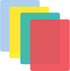 CounterArt Flex Cutting Mat, Mini, Assorted, Set of 4...