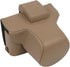 Full Protection Bottom Opening PU Leather Camera Case for Nikon Z fc with Lens Kit Set Beige......