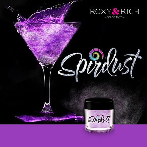 Spirdust Cocktail Shimmer Dust Dye The Drinks by Roxy & Rich - Violet 1.5 Grams...