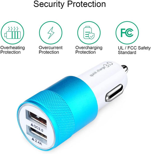 Quick Charge 3.0 Fast Phone Charger Compatible for Samsung Galaxy A55 A35 A15 A53 5G A71 A51 A52 A42 A32 A12 A13 A14 A23 5G A03s A04s A90 A80 A70 ...