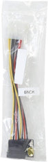 Nippon Labs POW-S6800-6IN 5.25 Male to SATA x 2internal DC Adaptor Cable...