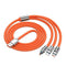 3 in 1 120W Fast Charge Cable, Zinc Alloy One Drag Three...