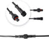 BTF-LIGHTING 2 Pin Electrical Connector 22AWG IP65 Male Female Connector 7.87in/20cm Extension Cable for Car,Truck,Boat,Indoor/Outdoor LED Strip L...